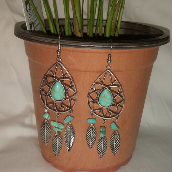 Sold Dream catcher earrings - Picture 2 of 2